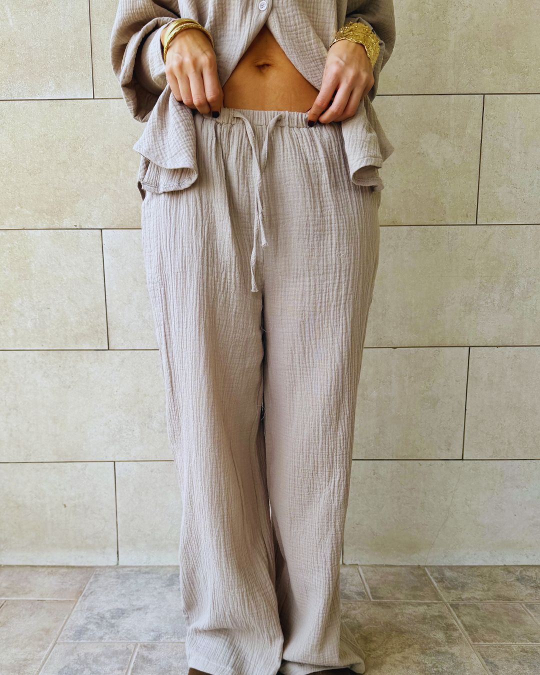 Beige Slow Sunday Set