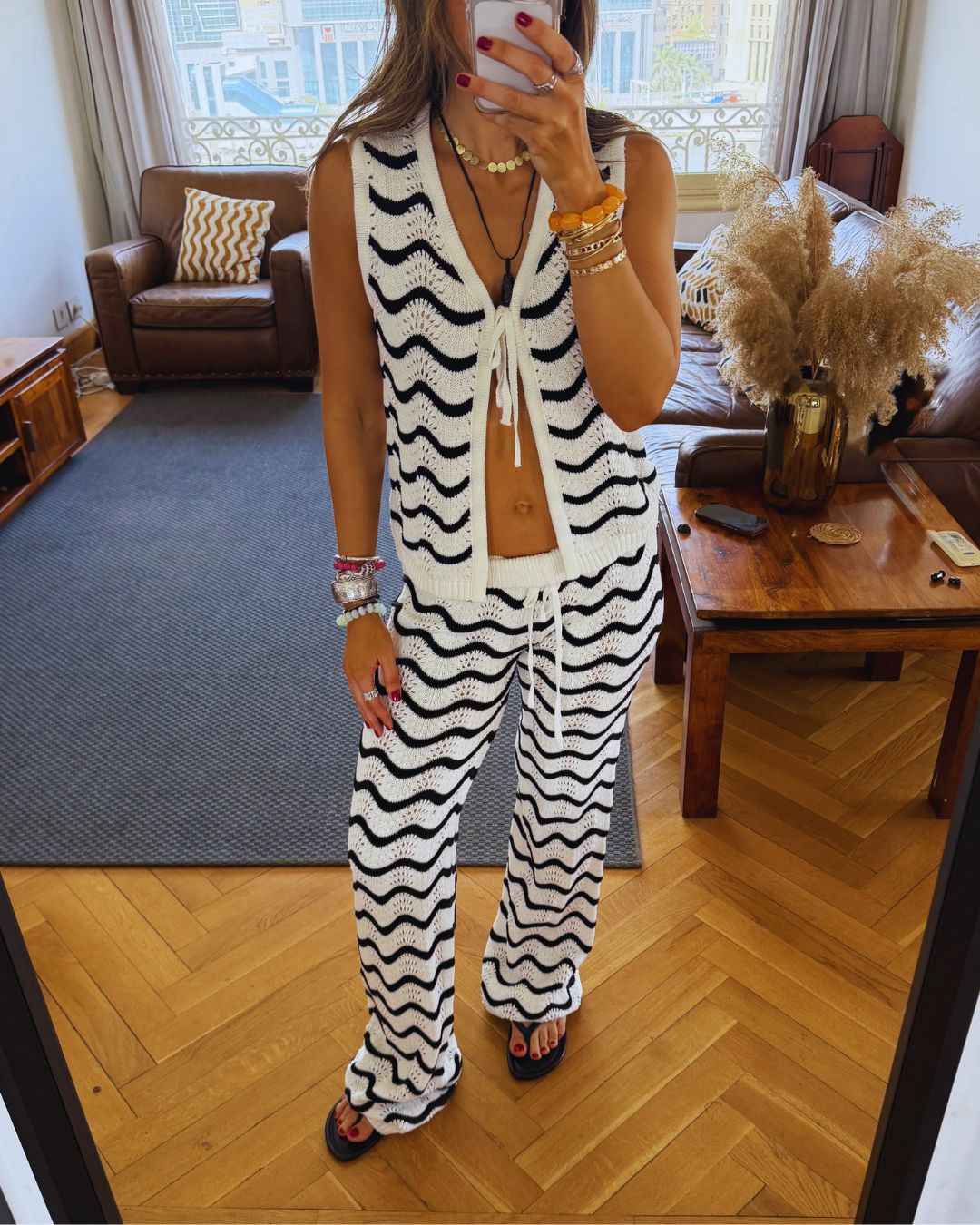 The Wave Statement Pants