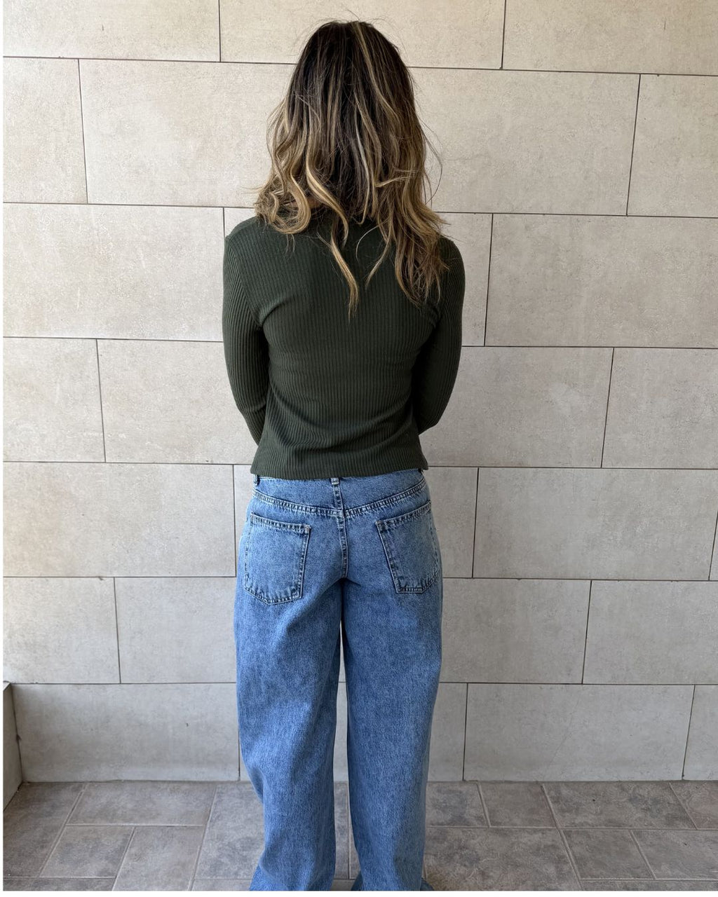 Olive Two In One Top