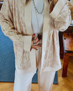 Beige Between Moments Kimono