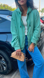 The Mint Zip Up Hoodie