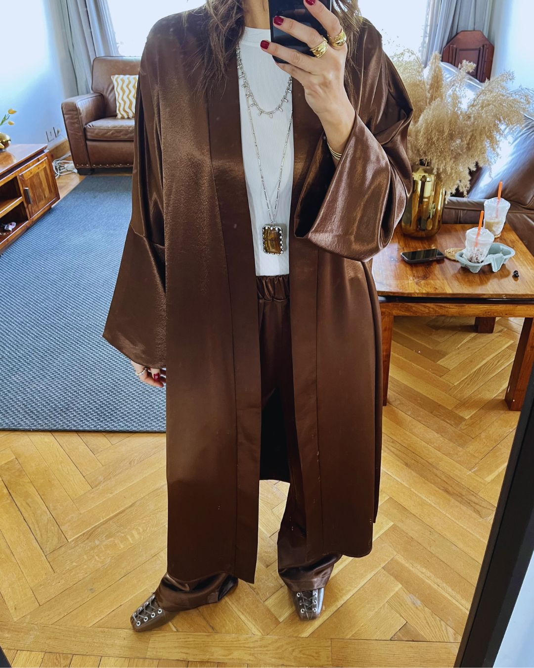 Brown After Sunset Cardigan