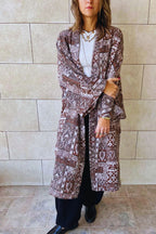 Cafe Moonlit Printed Cardigan