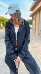 Black On The Go Duster