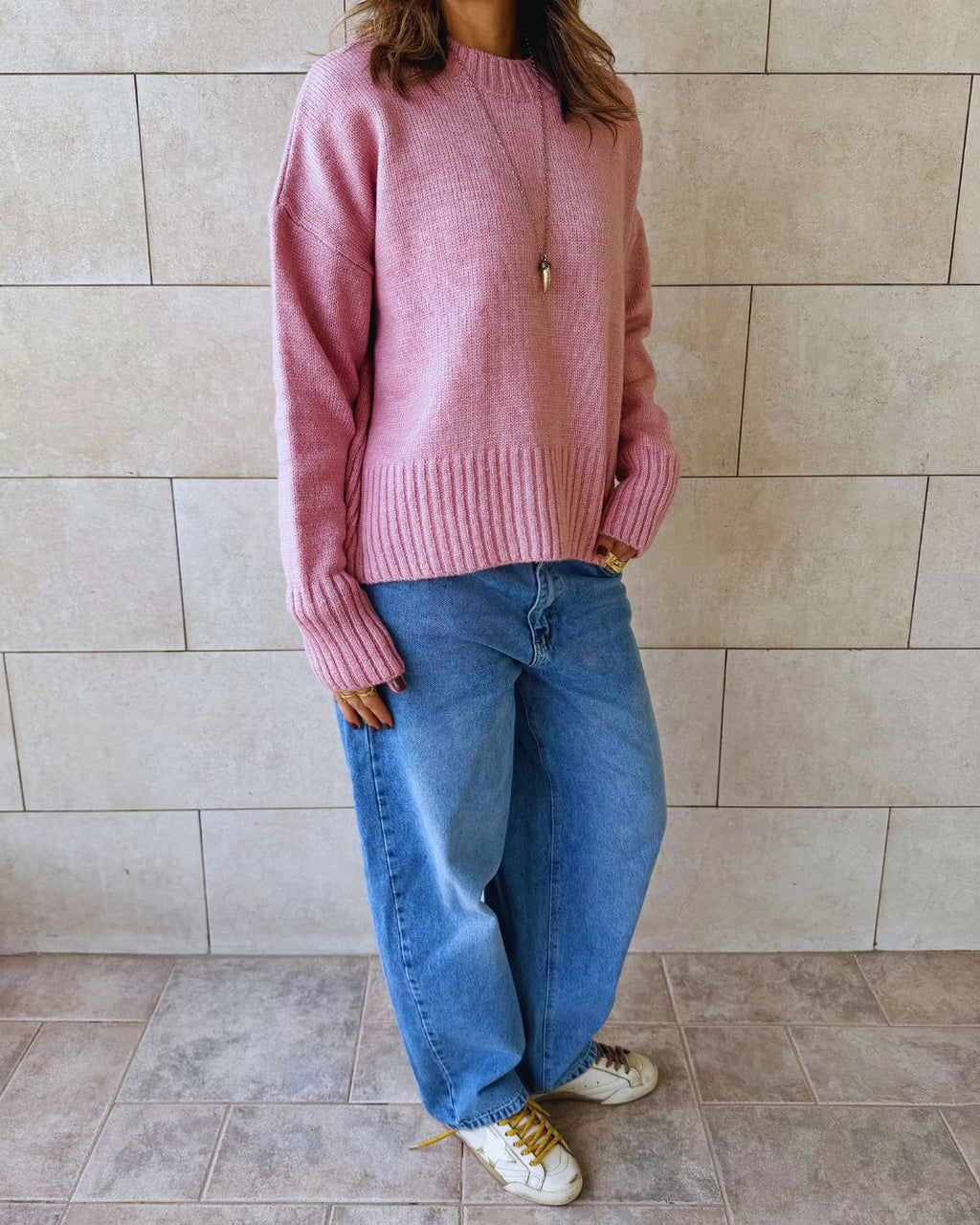 Baby Pink Soft Cozy Pullover