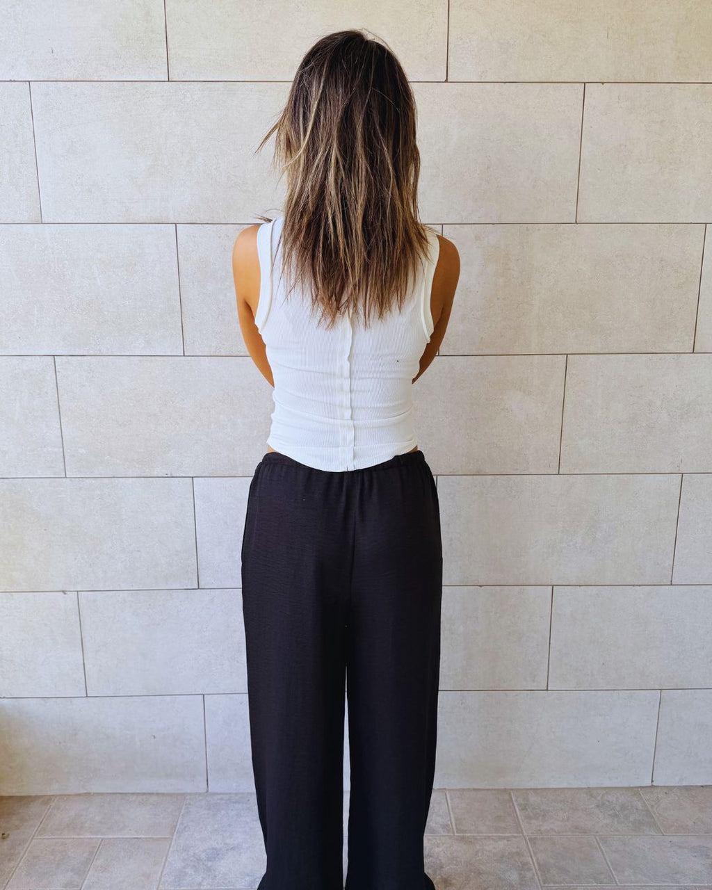 Black Slow Sunday Pants