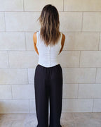 Black Slow Sunday Pants