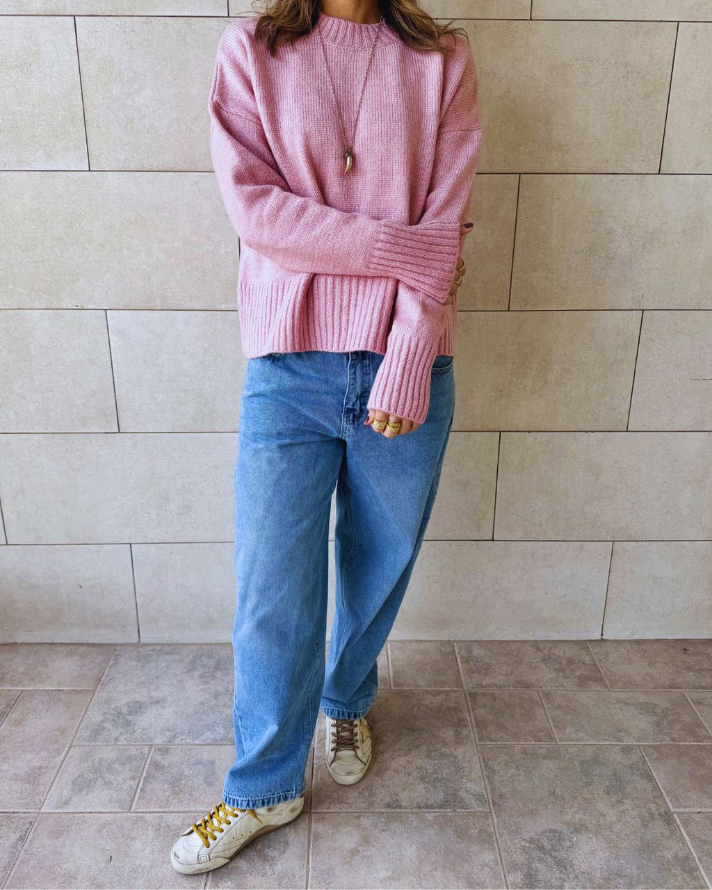 Baby Pink Soft Cozy Pullover