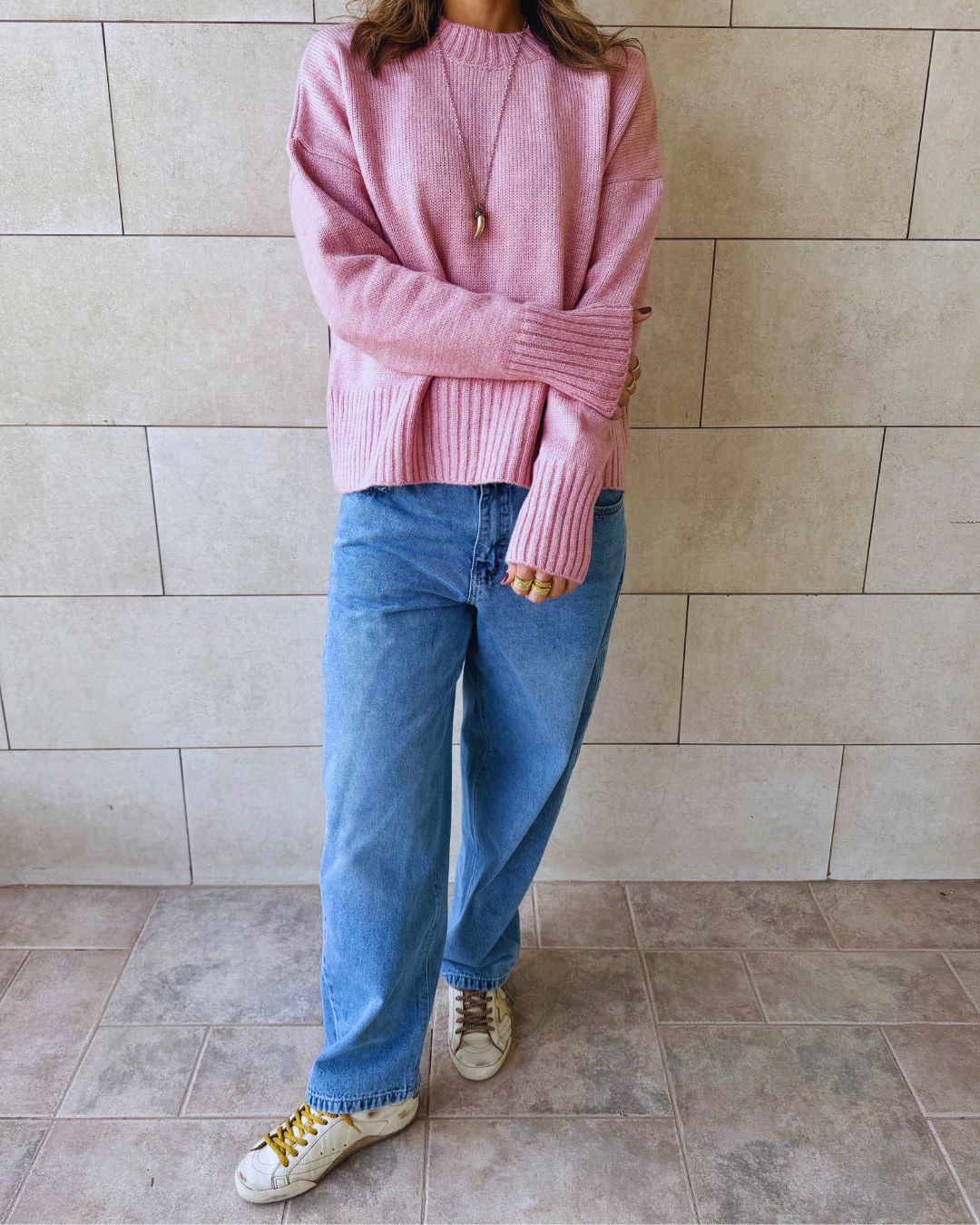 Baby Pink Soft Cozy Pullover