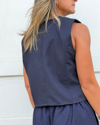 Navy Main Office Vest