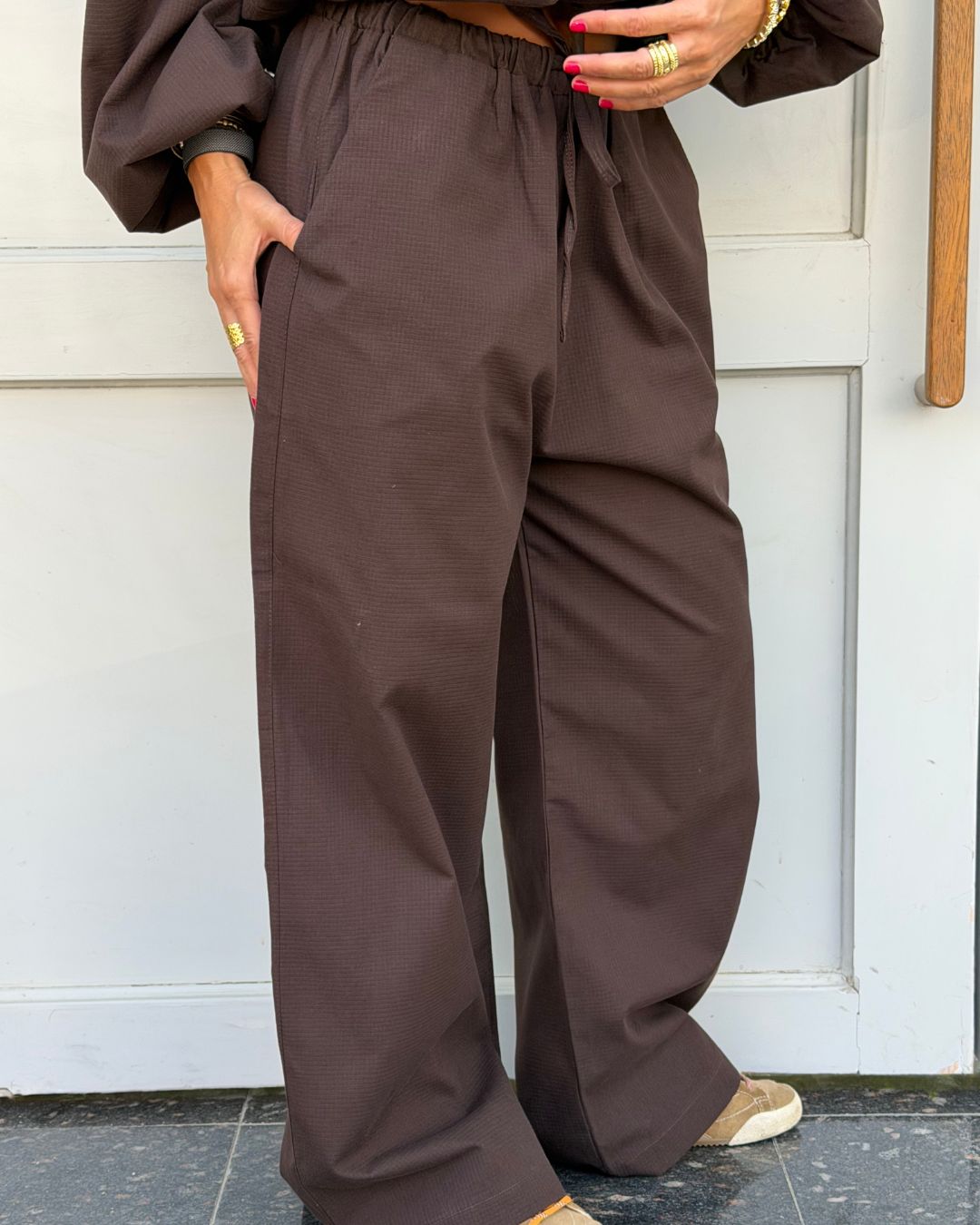 Brown Theory Rope Pants