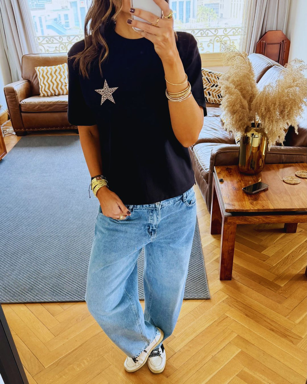 Leopard Star T-Shirt