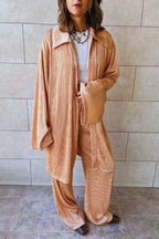 Beige Day-to-Night Set