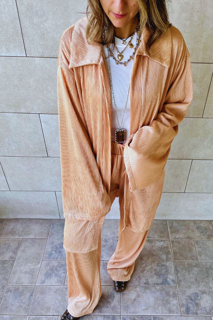 Beige Day-to-Night Set