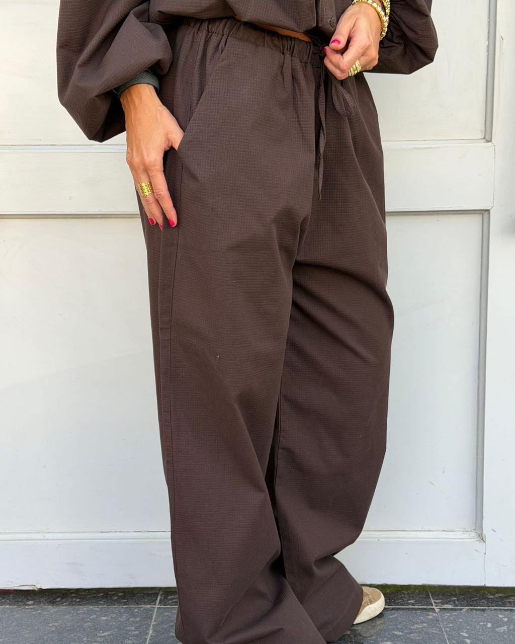Brown Theory Rope Pants