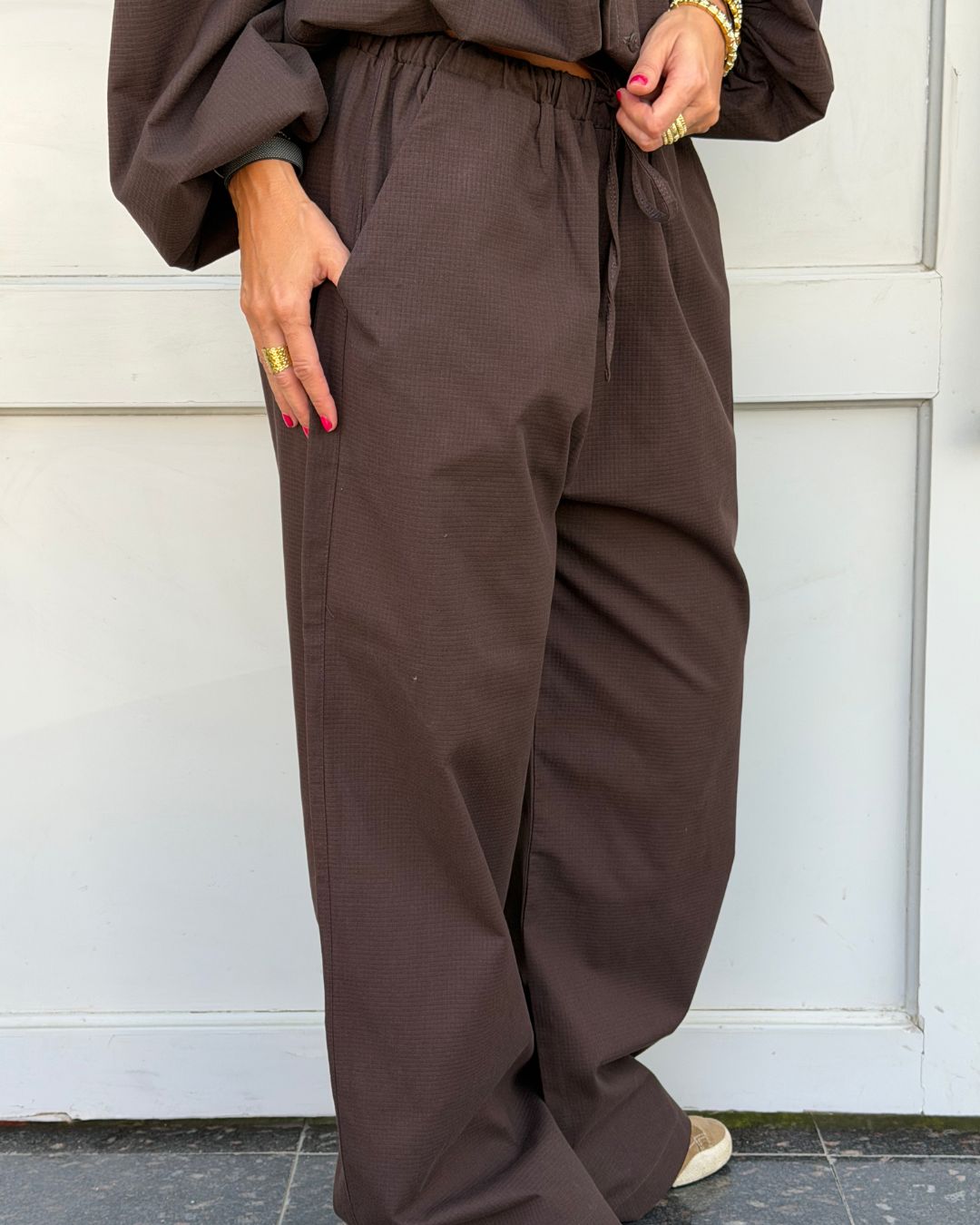 Brown Theory Rope Pants