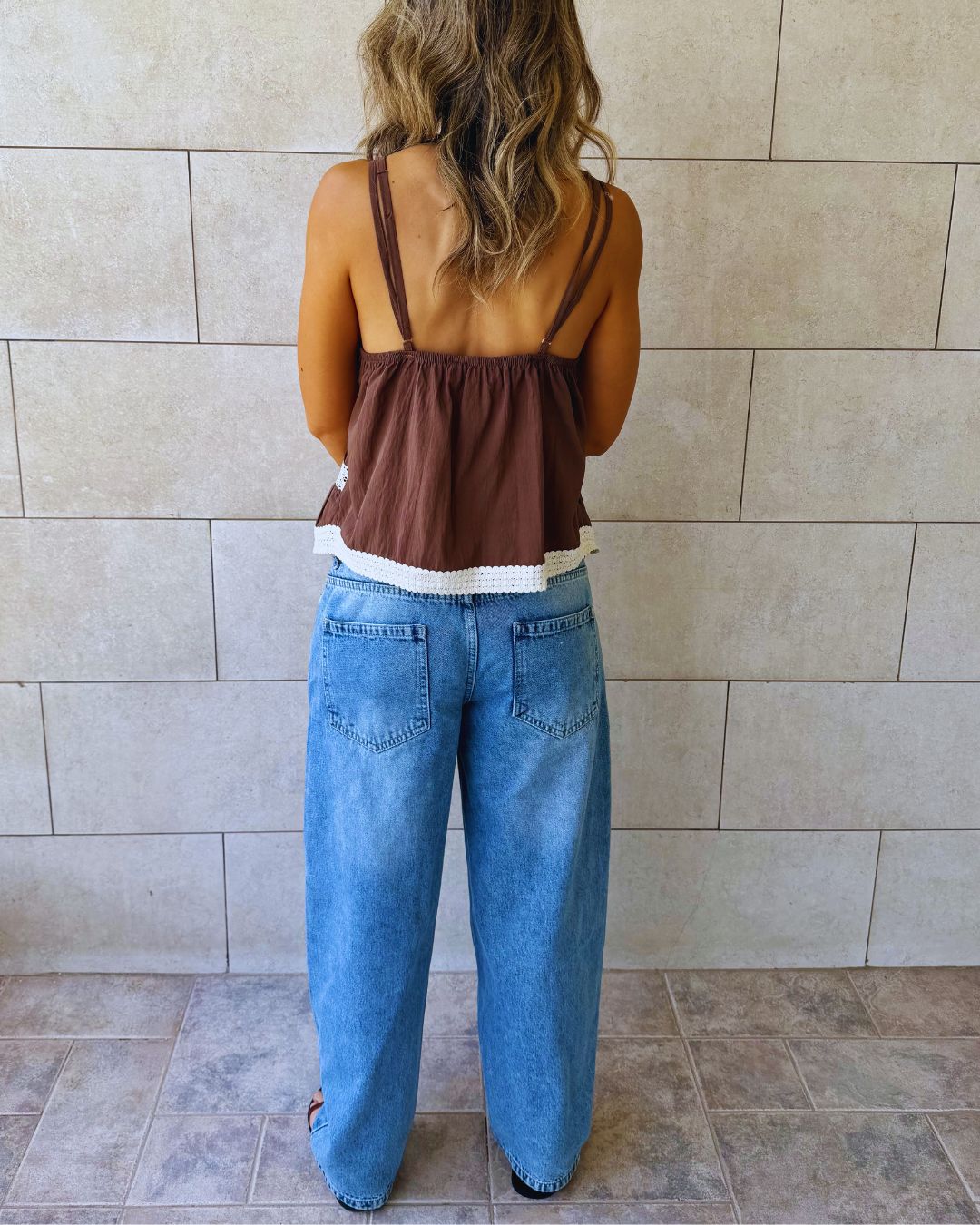 Brown Serena Top