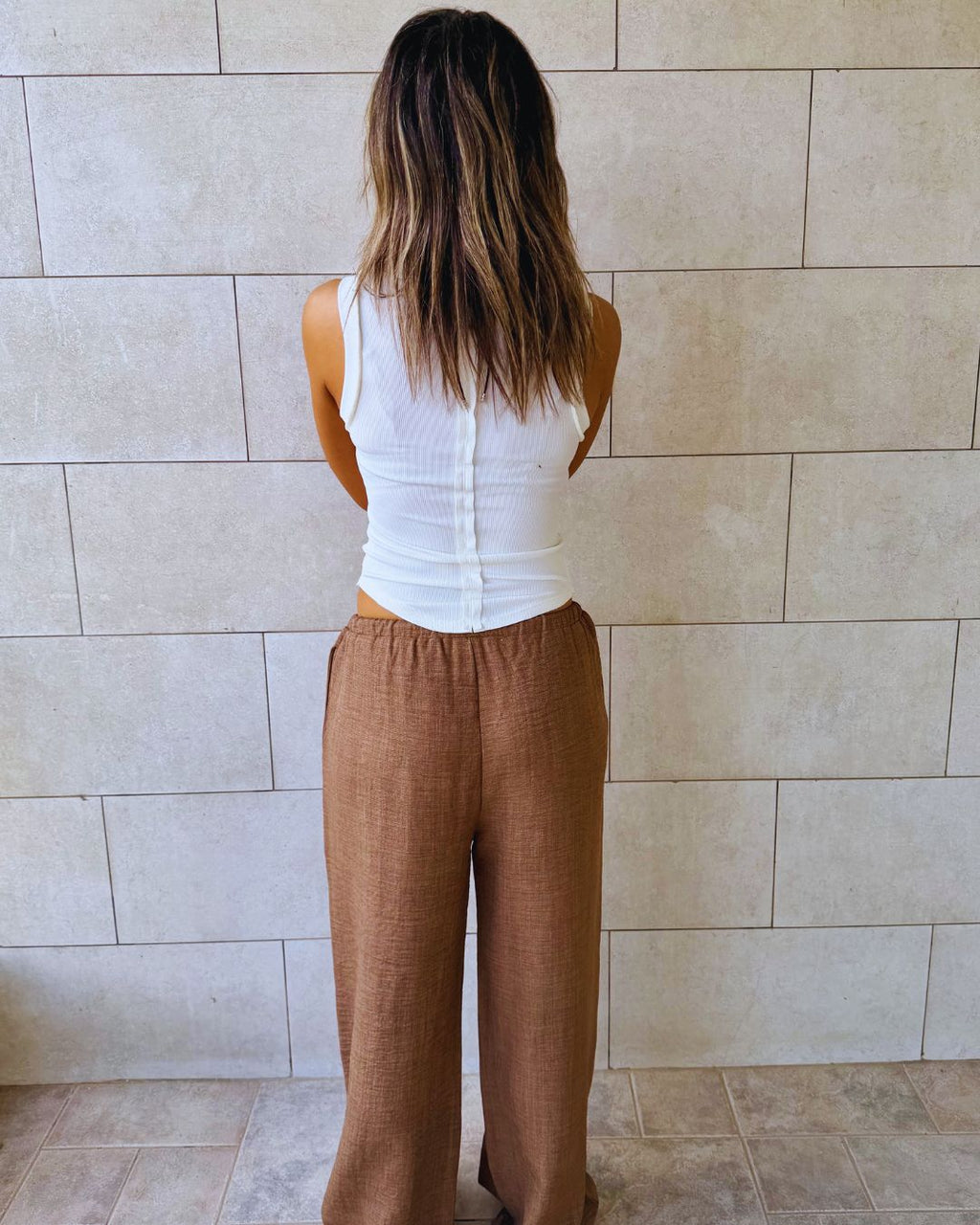 Brown Slow Sunday Pants