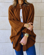 Brown Soft Power Cape