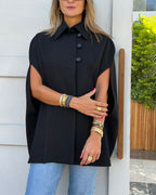 Black Confidential Cape