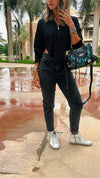 Black V Style Top