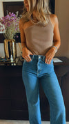 Cafe 101 interknit One Shoulder Top