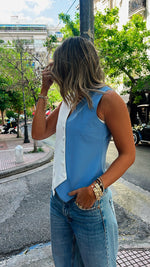 Baby Blue Gemini Vest