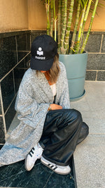 Dark Grey Cozy Cardi