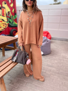 Camel Essential Knit Set