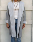 Grey Flip Side Coat
