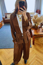 Brown Golden Hour Kimono