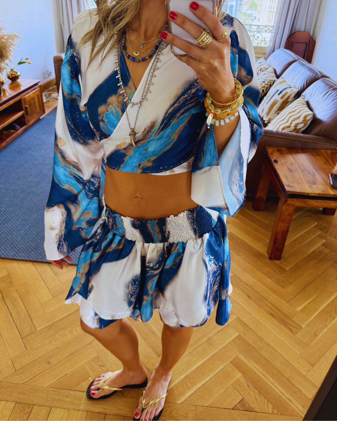 Smeralda Wrap Around Top