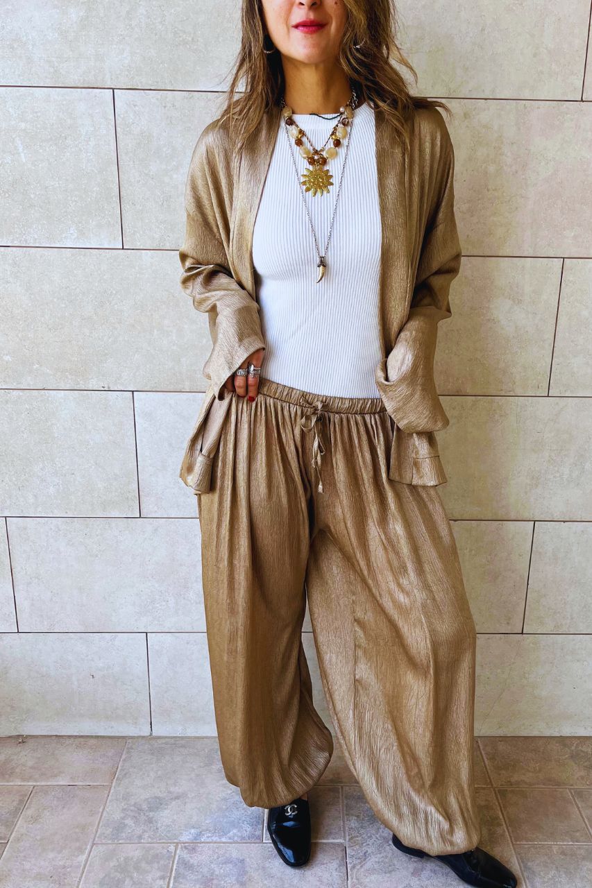 Beige Golden Hour Kimono