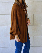 Brown Soft Power Cape