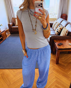Baby Blue Easy Living Pants