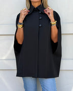 Black Confidential Cape