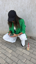 Green Cool Girl Blazer