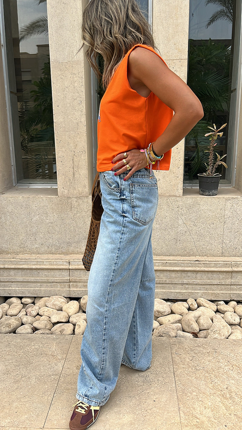 PREORDER Light Blue Balloon Jeans