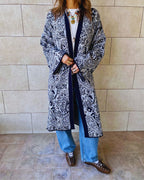 Baby Blue Royal Paisley Cardigan