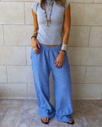 Baby Blue Easy Living Pants