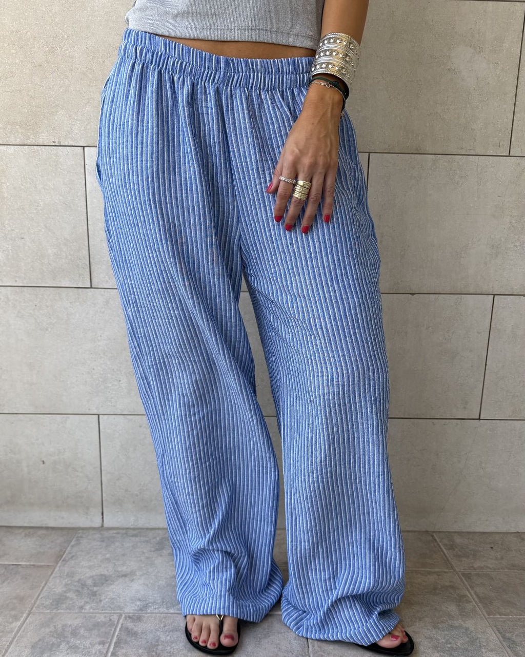 Baby Blue Easy Living Pants
