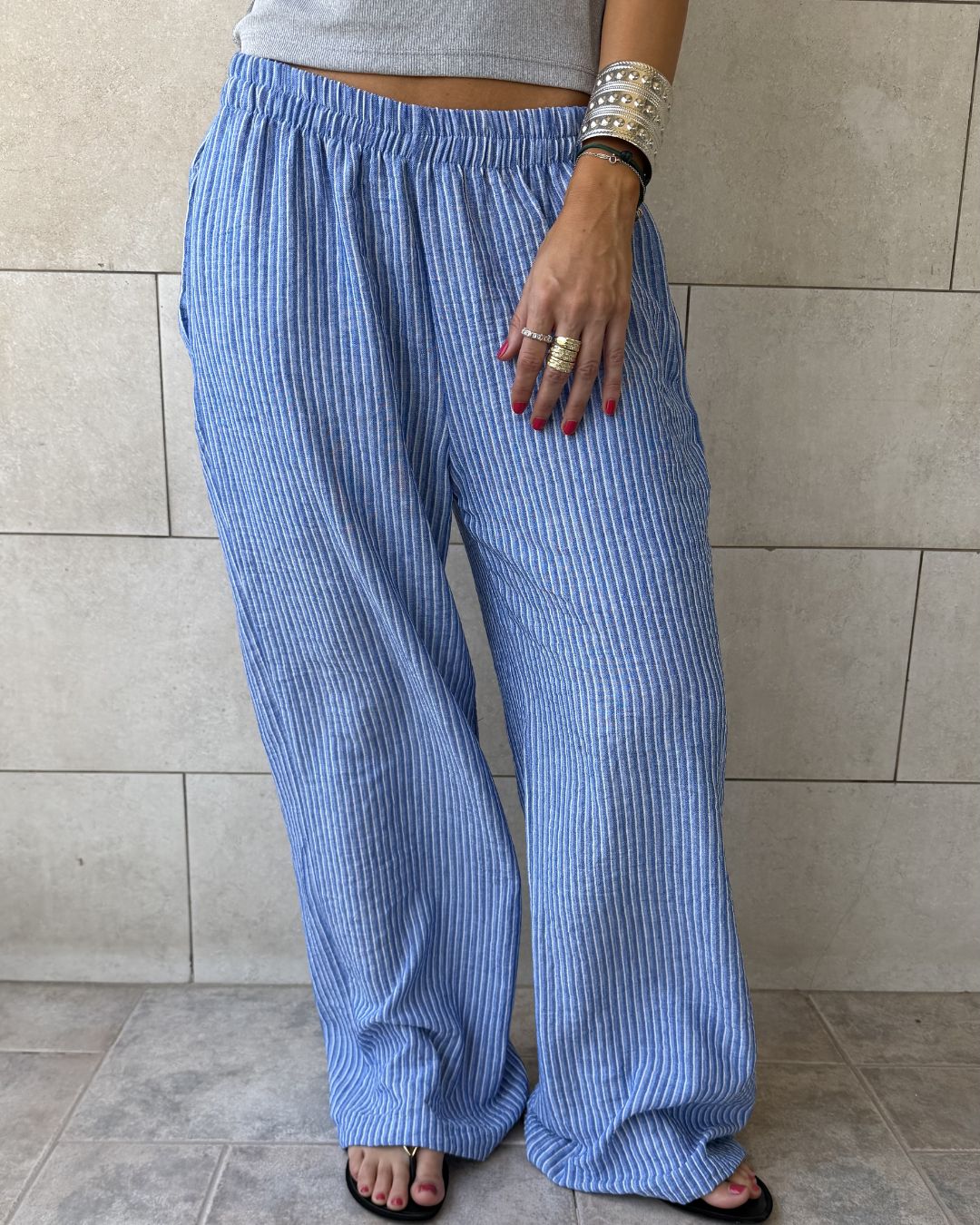 Baby Blue Easy Living Pants