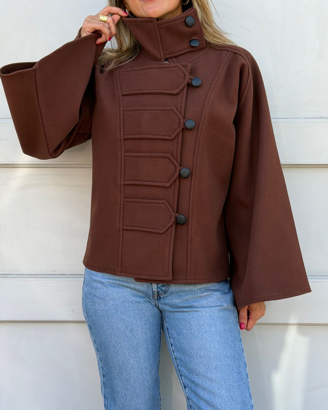 Brown Command Me Jacket