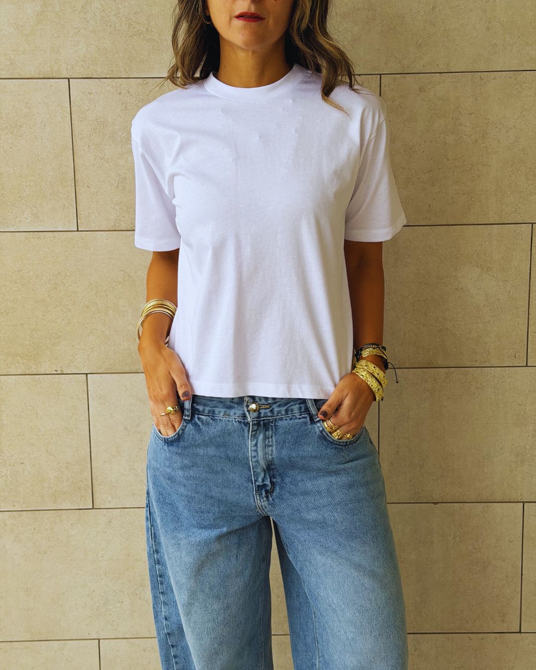 Blues Paisley Back T-Shirt