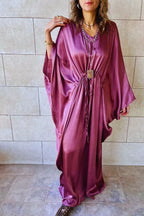 Blush Shimmery Nubian Kaftan