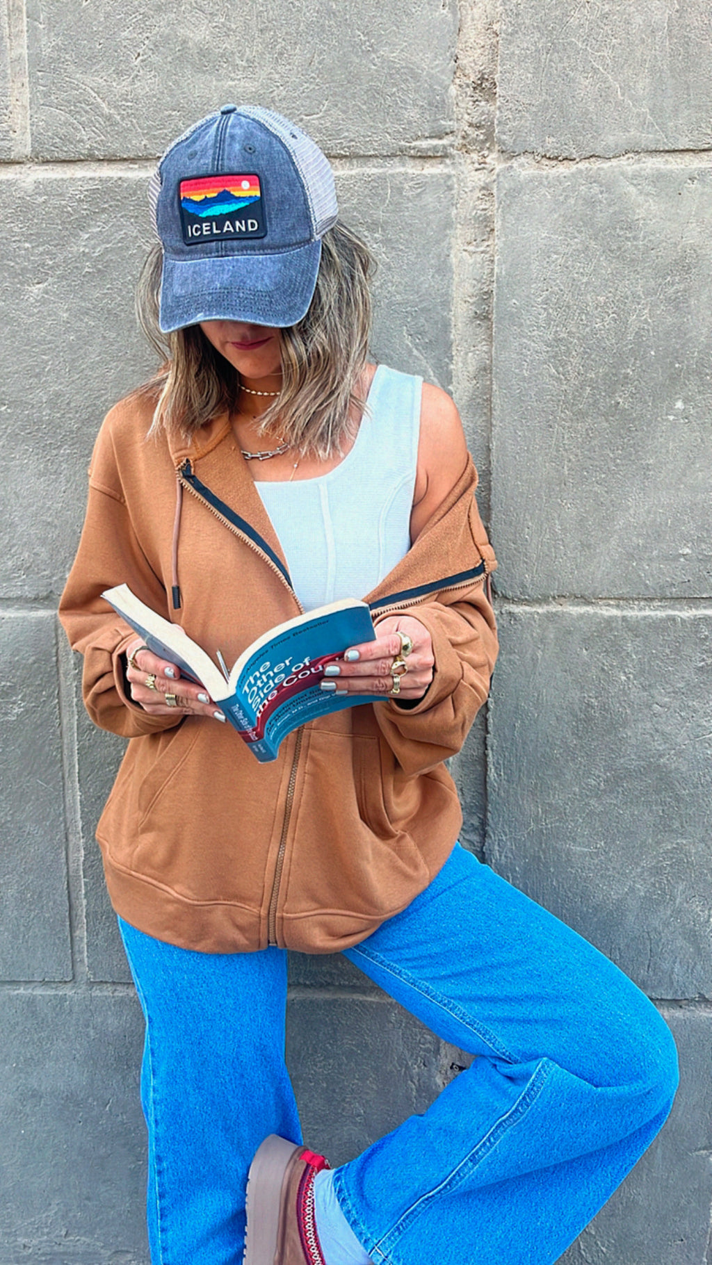 The Camel Zip Up Hoodie