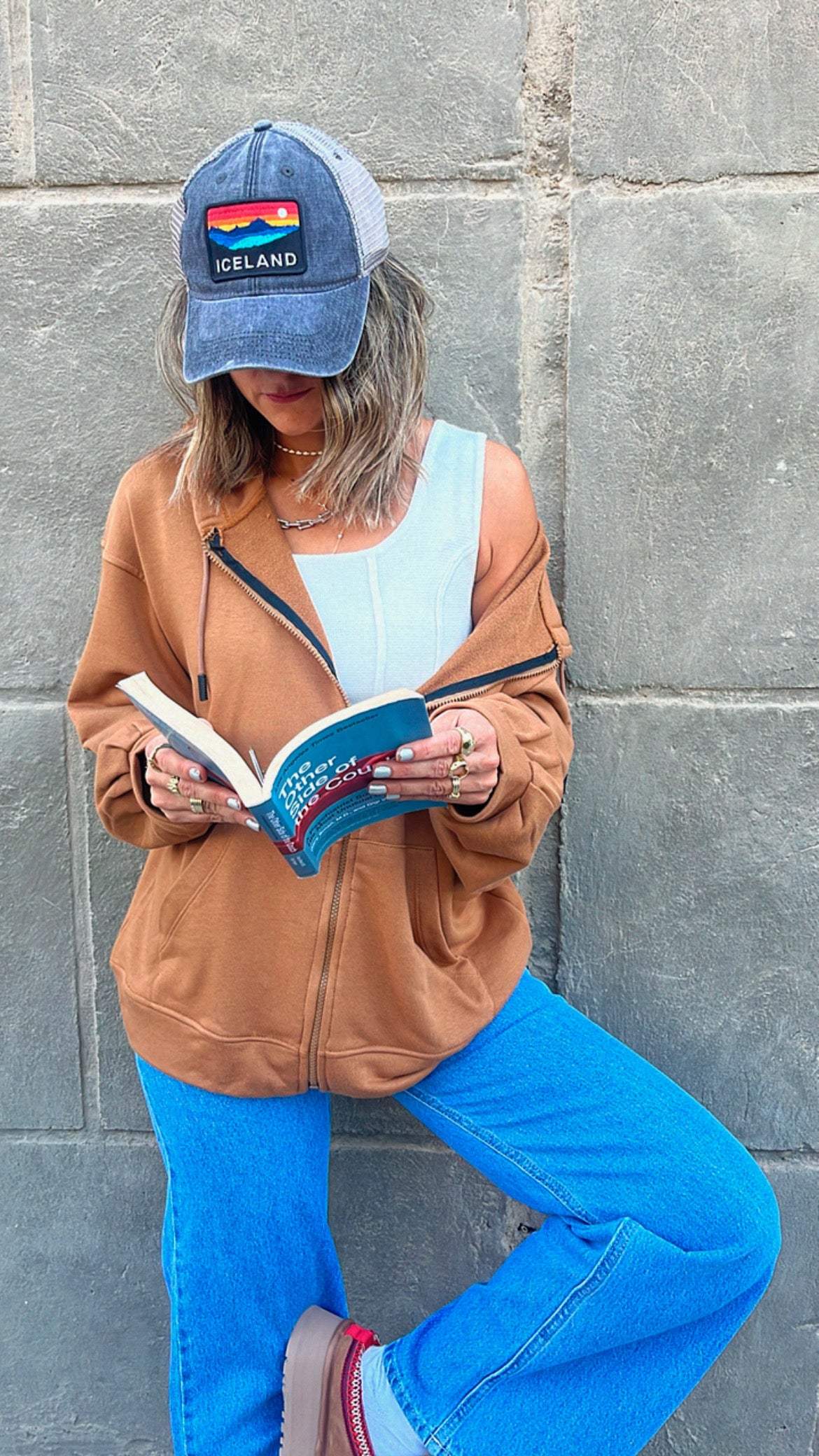 The Camel Zip Up Hoodie