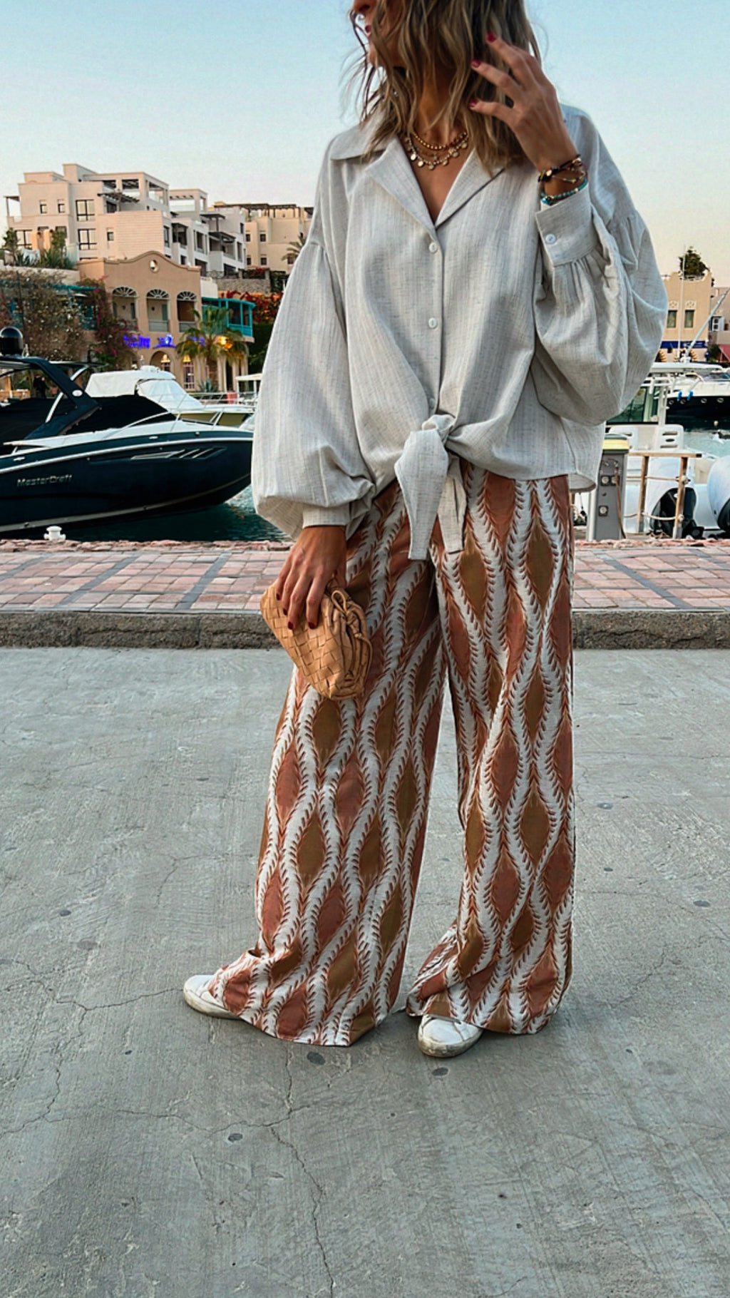 Feather Linen Pants