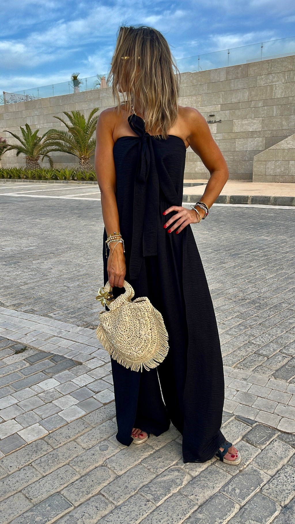 Black Two Way It’s Summer Jumpsuit