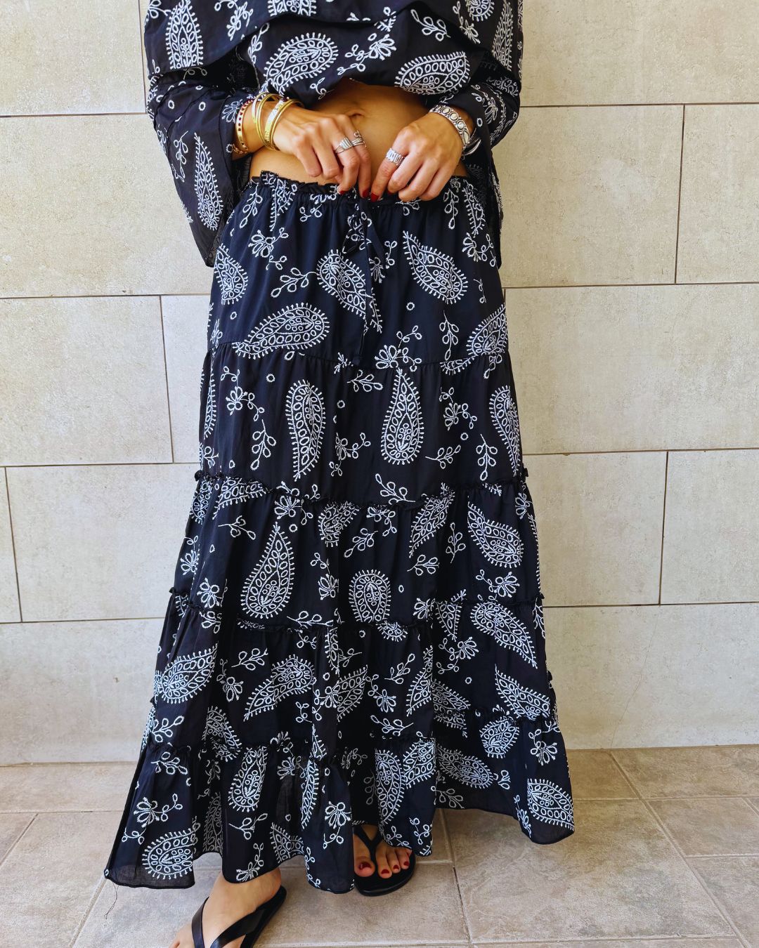 Bandana Flow Skirt